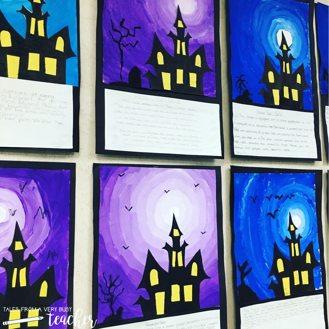 halloween-art-project-for-upper-elementary