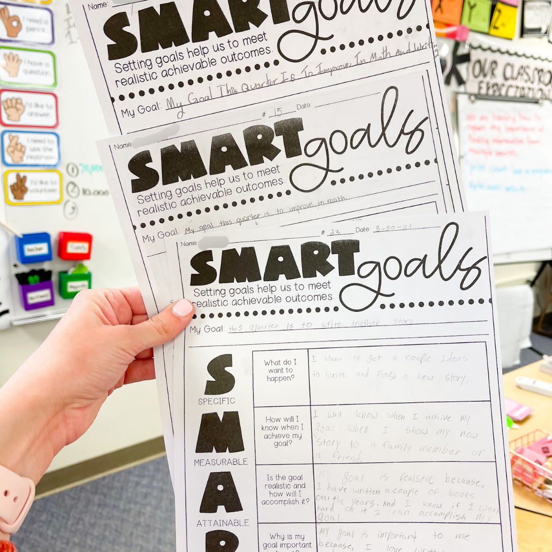 Smart goals bulletin board  Smart goals bulletin board, Goals bulletin  board, Goal setting bulletin board